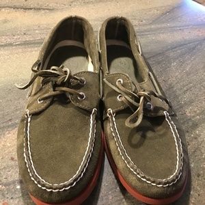 Sherry Topsider green men’s shoe size 11